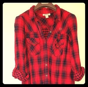 Motherhood Maternity Shirt Dress